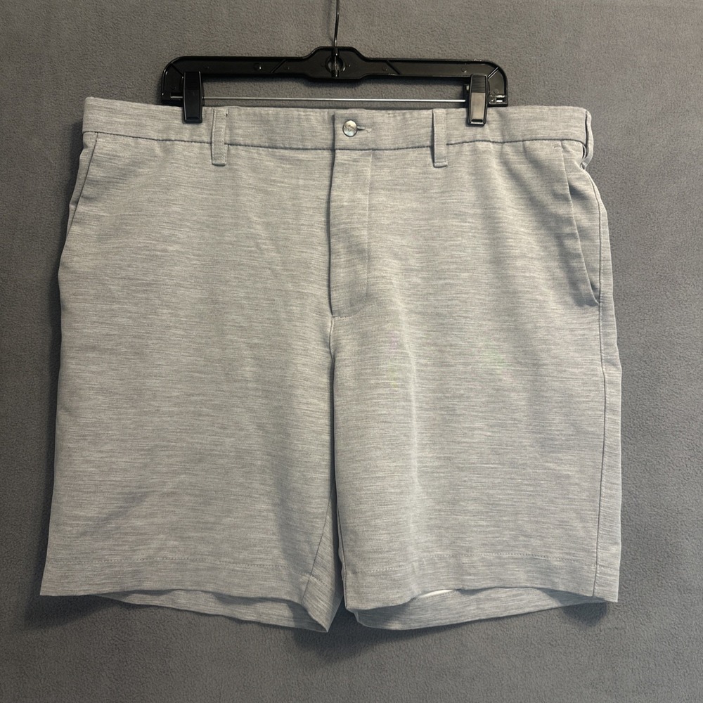 Callaway Golf Shorts Mens Size 40 Heathered Gray 8" Inseam Chino Performance